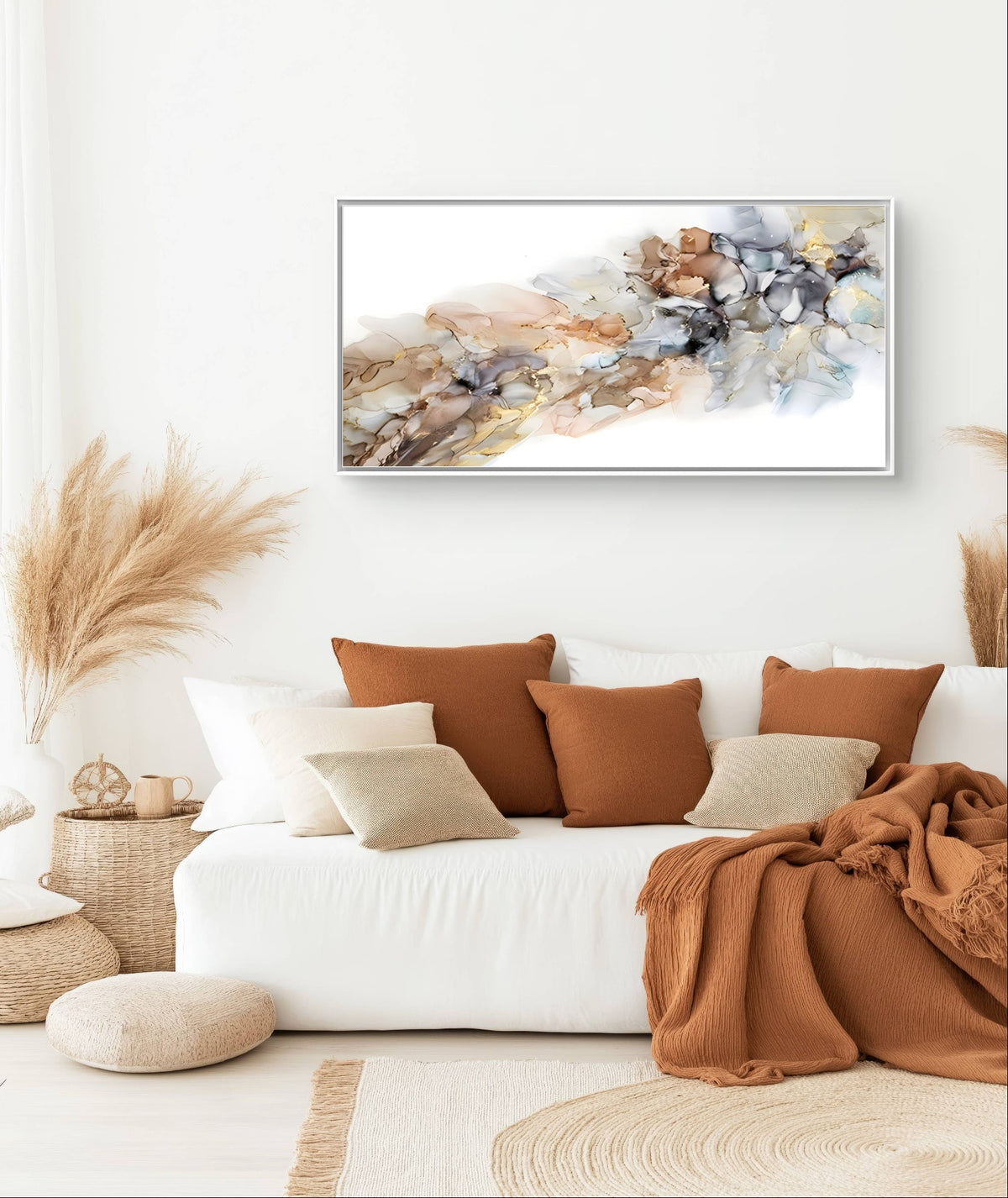 How to Choose the Right Size Wall Art for Your Living Room (Complete S