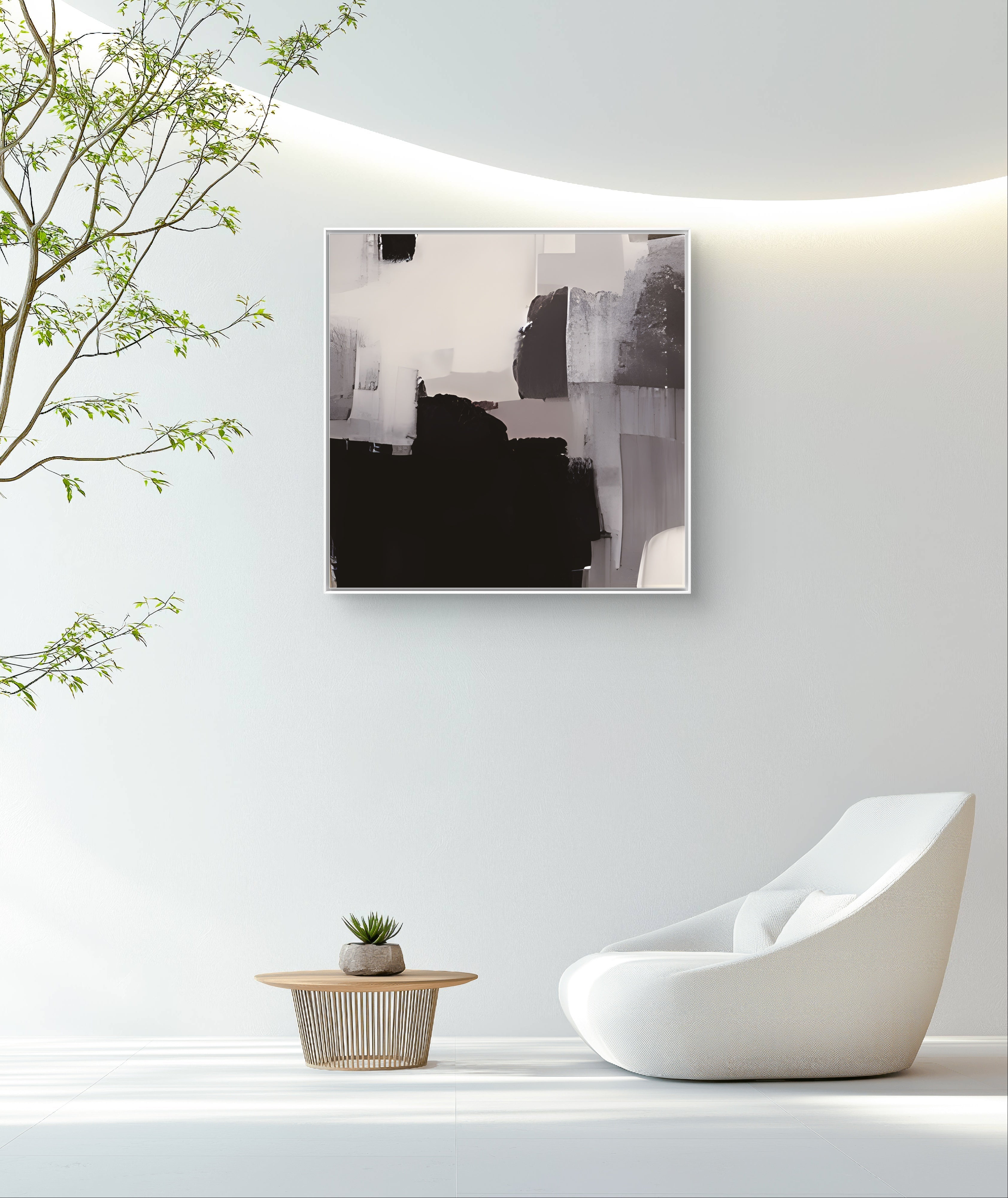 Hand-Painted Canvas Art