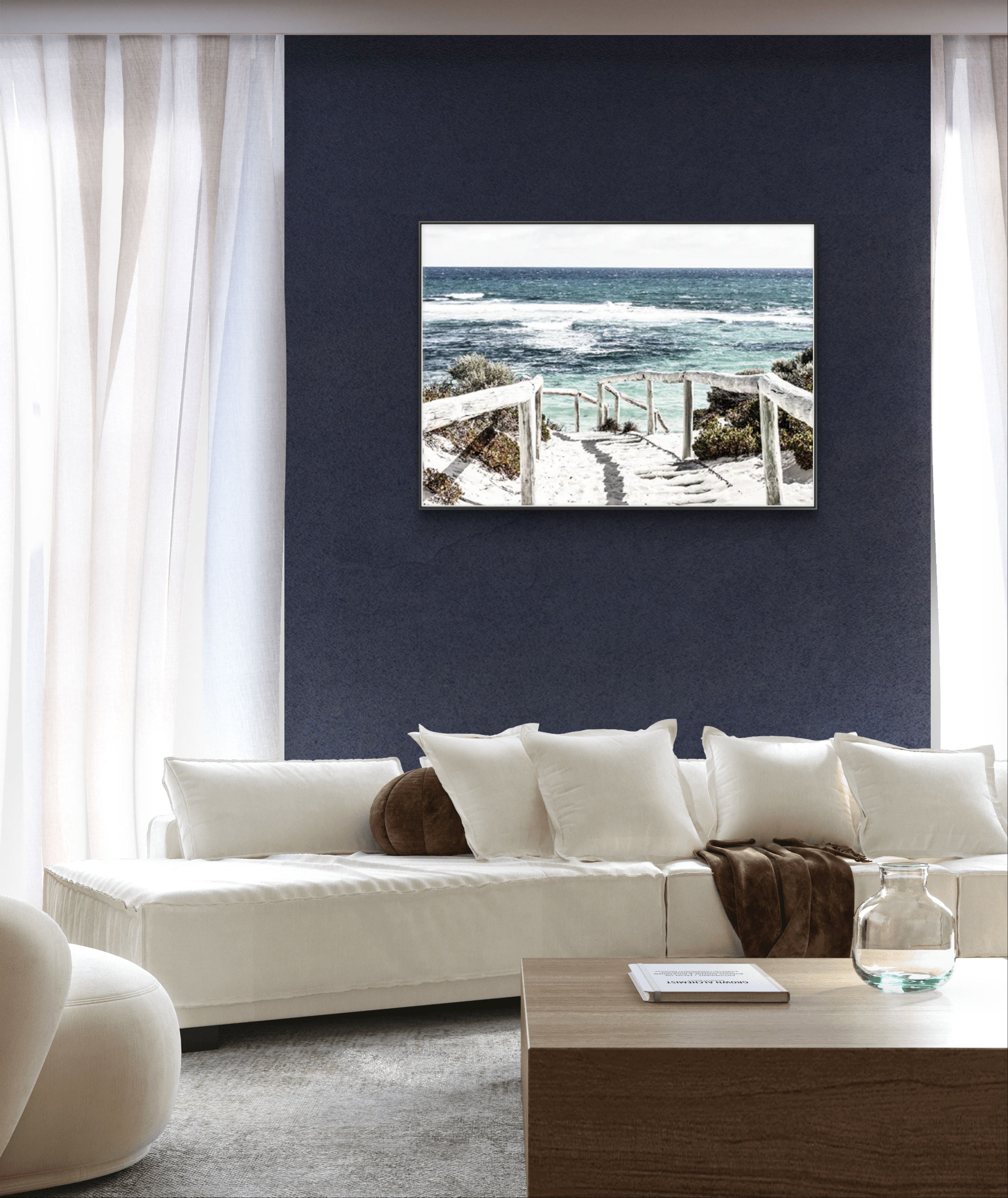 Boardwalk and Seascape