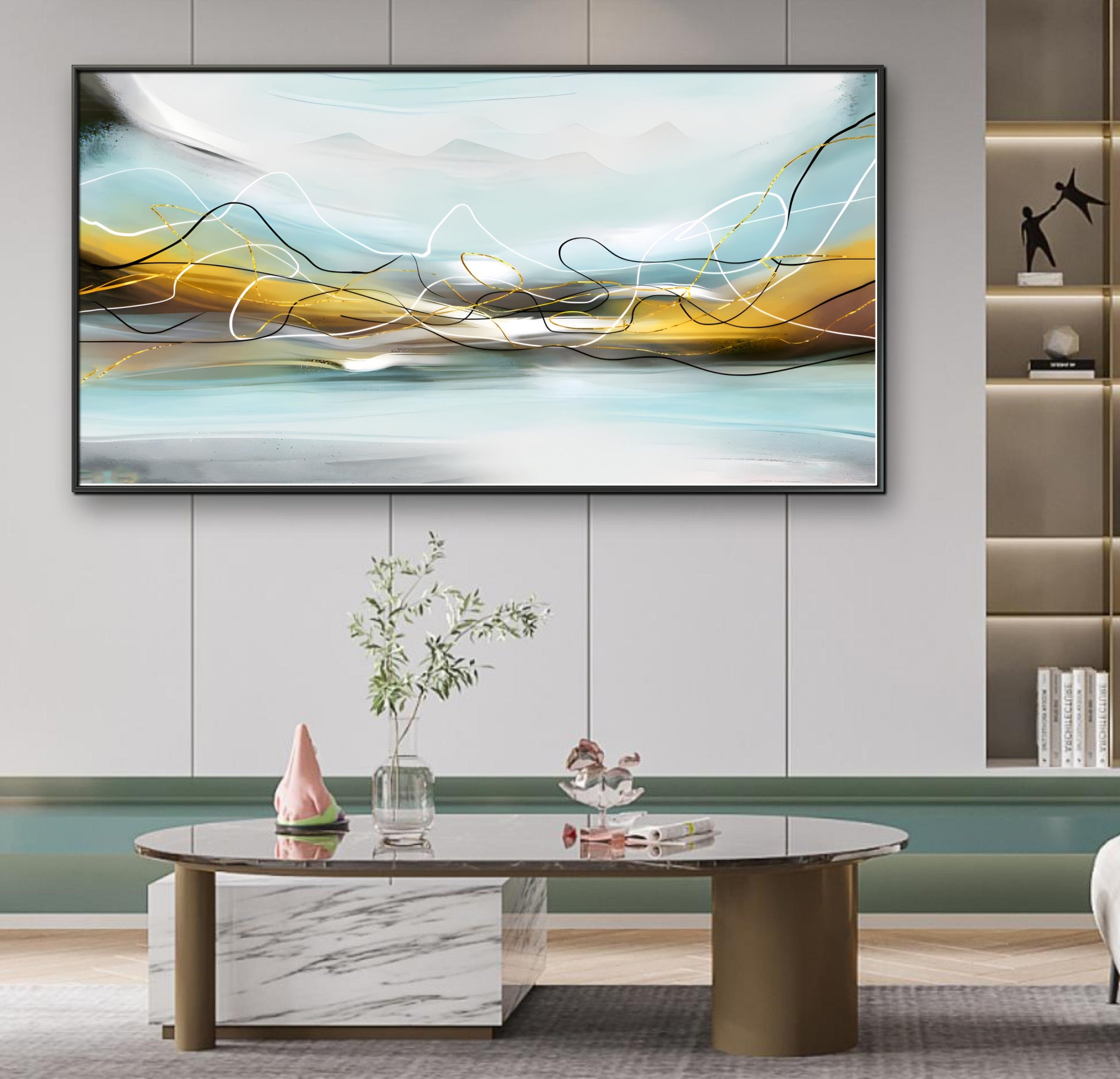 Dancing Lines on the Sea