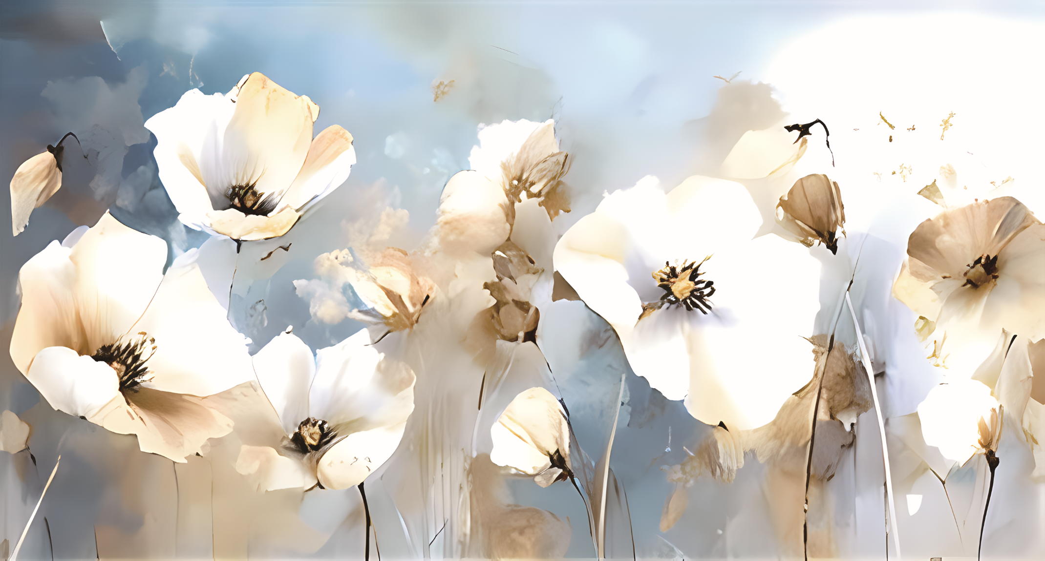 Blossoms in the Morning Light