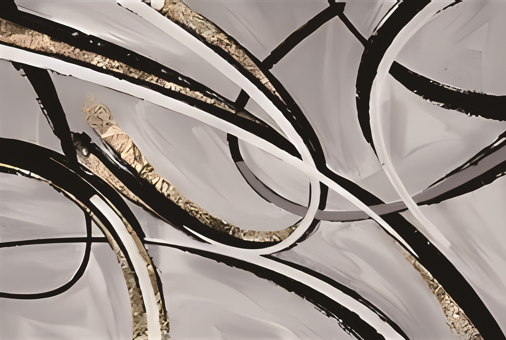 Dancing Golden Lines