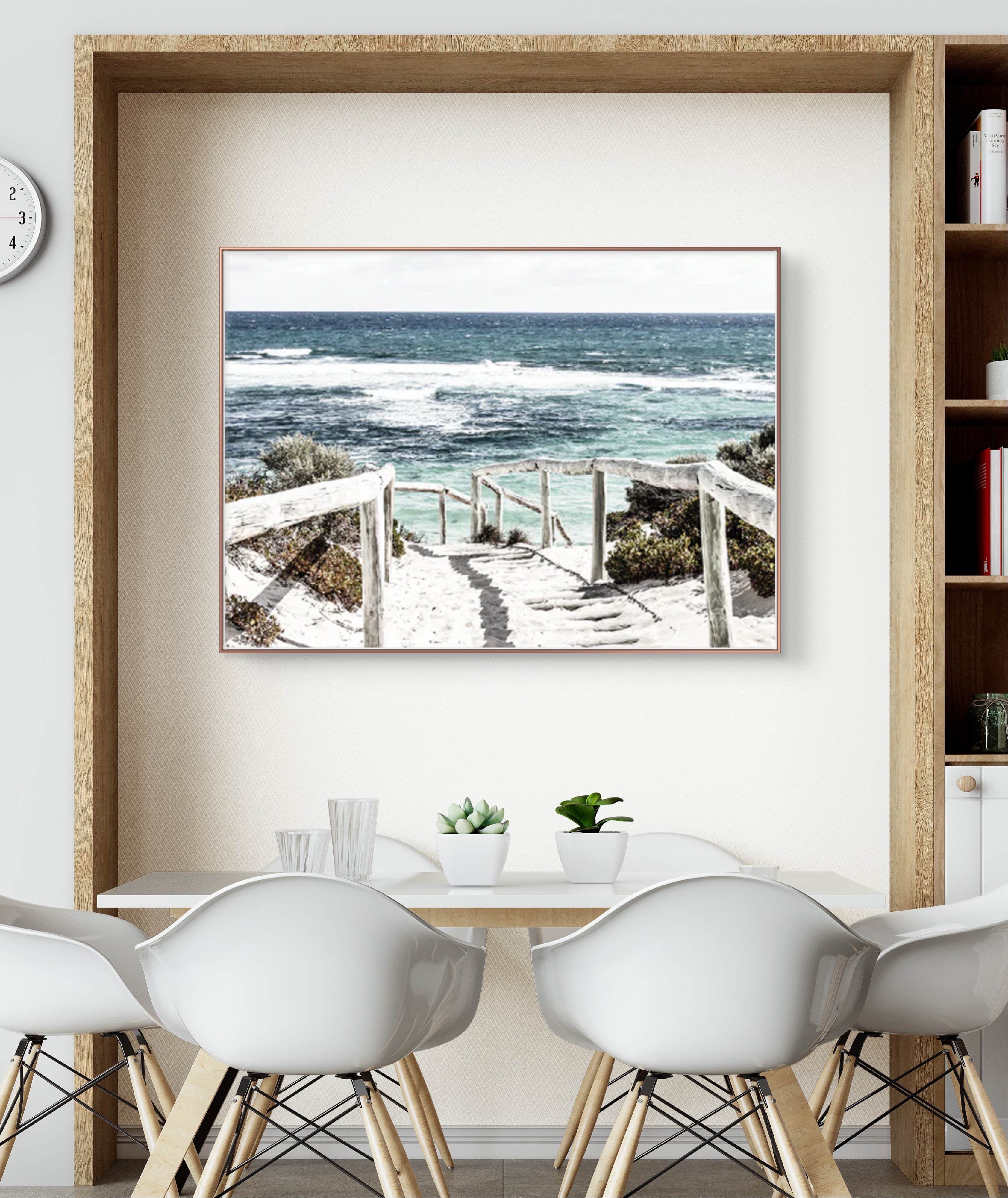 Boardwalk and Seascape