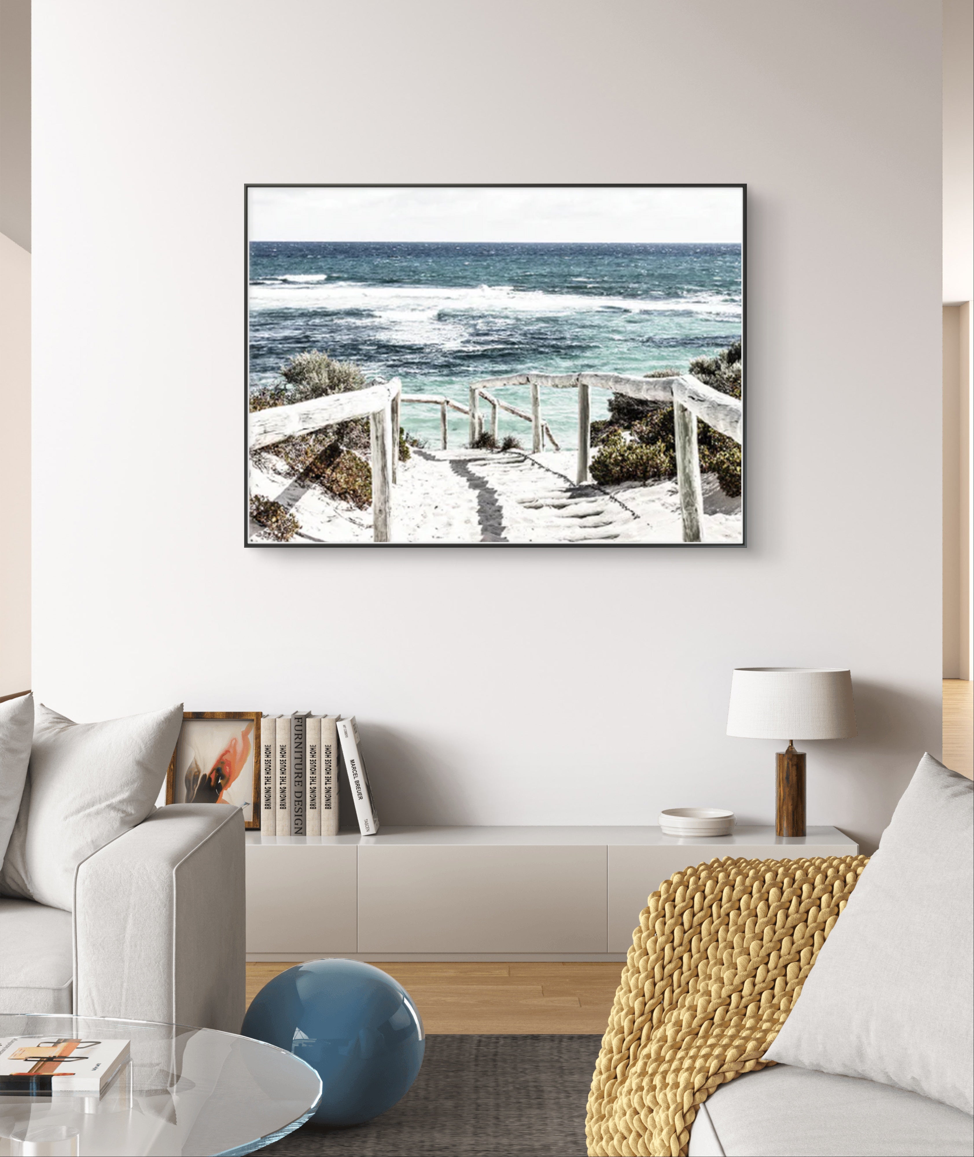 Boardwalk and Seascape