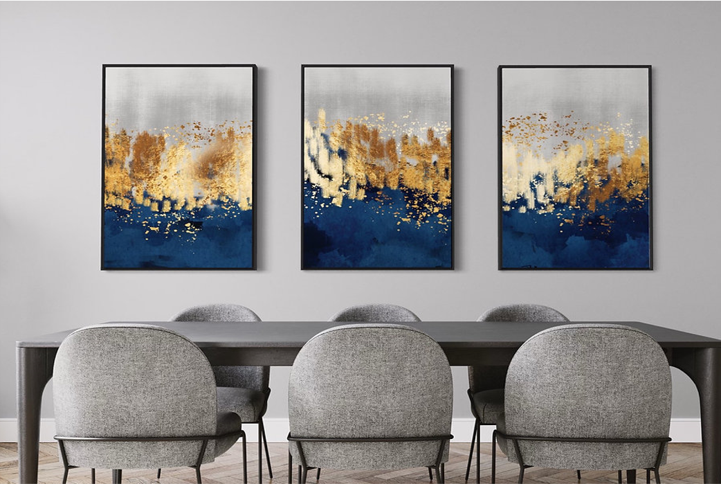 Gilded Blue Ensemble