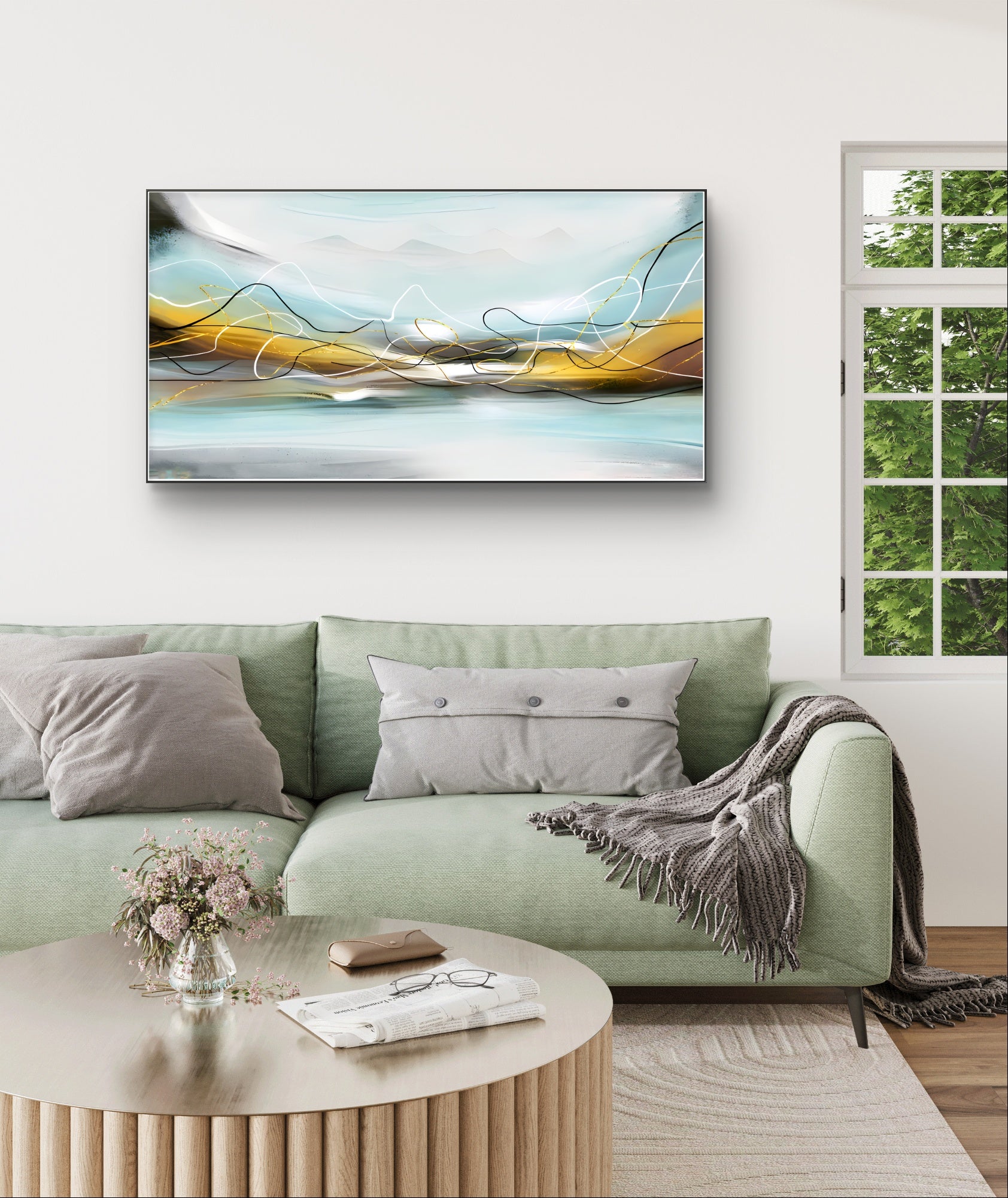 Dancing Lines on the Sea