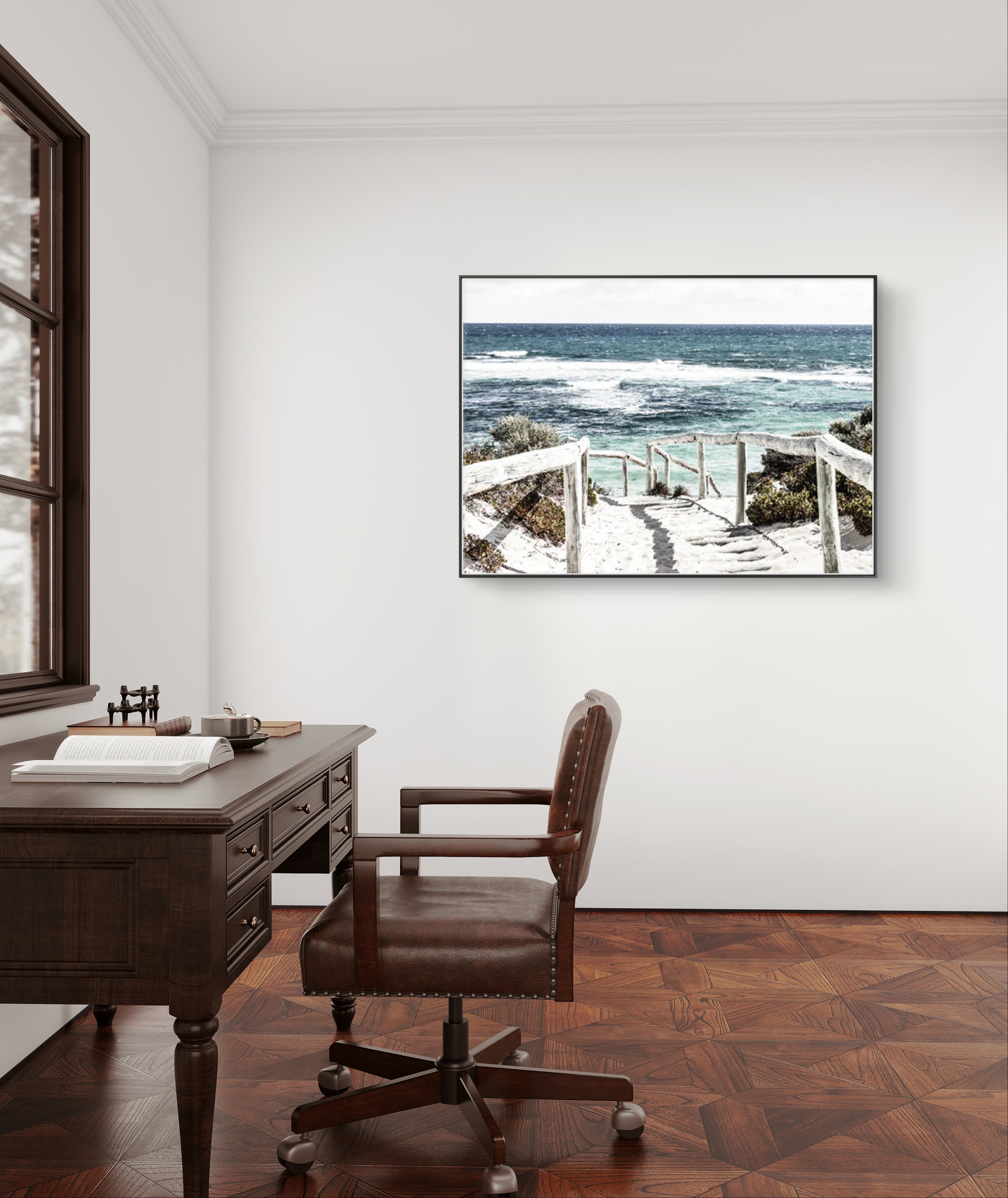 Boardwalk and Seascape