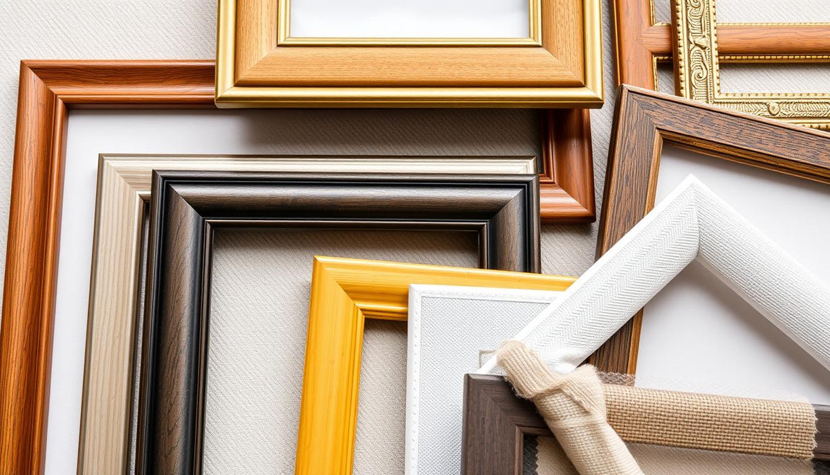 Material A Frame Which frame material is best for picture frame?